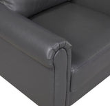 Hector Dark Gray Loveseat from Homelegance - Luna Furniture