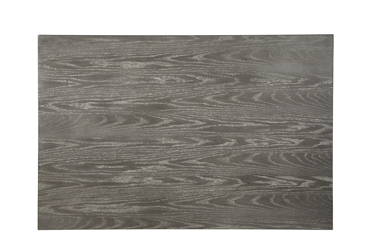 Heidelberg Off-White/Dark Gray Counter Ht. Table from Furniture of America - Luna Furniture