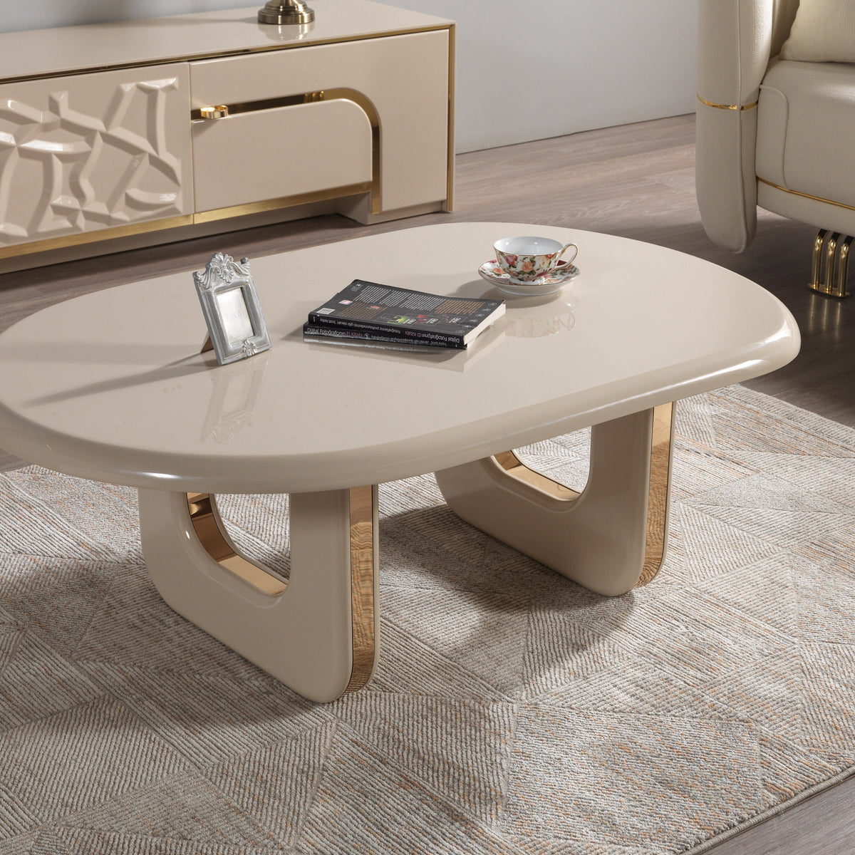 Nova Furniture Helena Ivory Coffee Table – Luna Furniture
