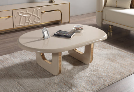 Helena Ivory Coffee Table from Nova Furniture - Luna Furniture