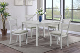 Henderson Driftwood 5-Piece Dining Set from Crown Mark - Luna Furniture