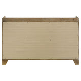 Henderson Medium Oak 6-Drawer Bedroom Dresser Cabinet from Coaster - Luna Furniture