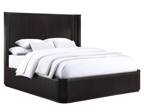 Henry Reeded King 4-Piece Bedroom Set, Espresso Finish from Steve Silver - Luna Furniture