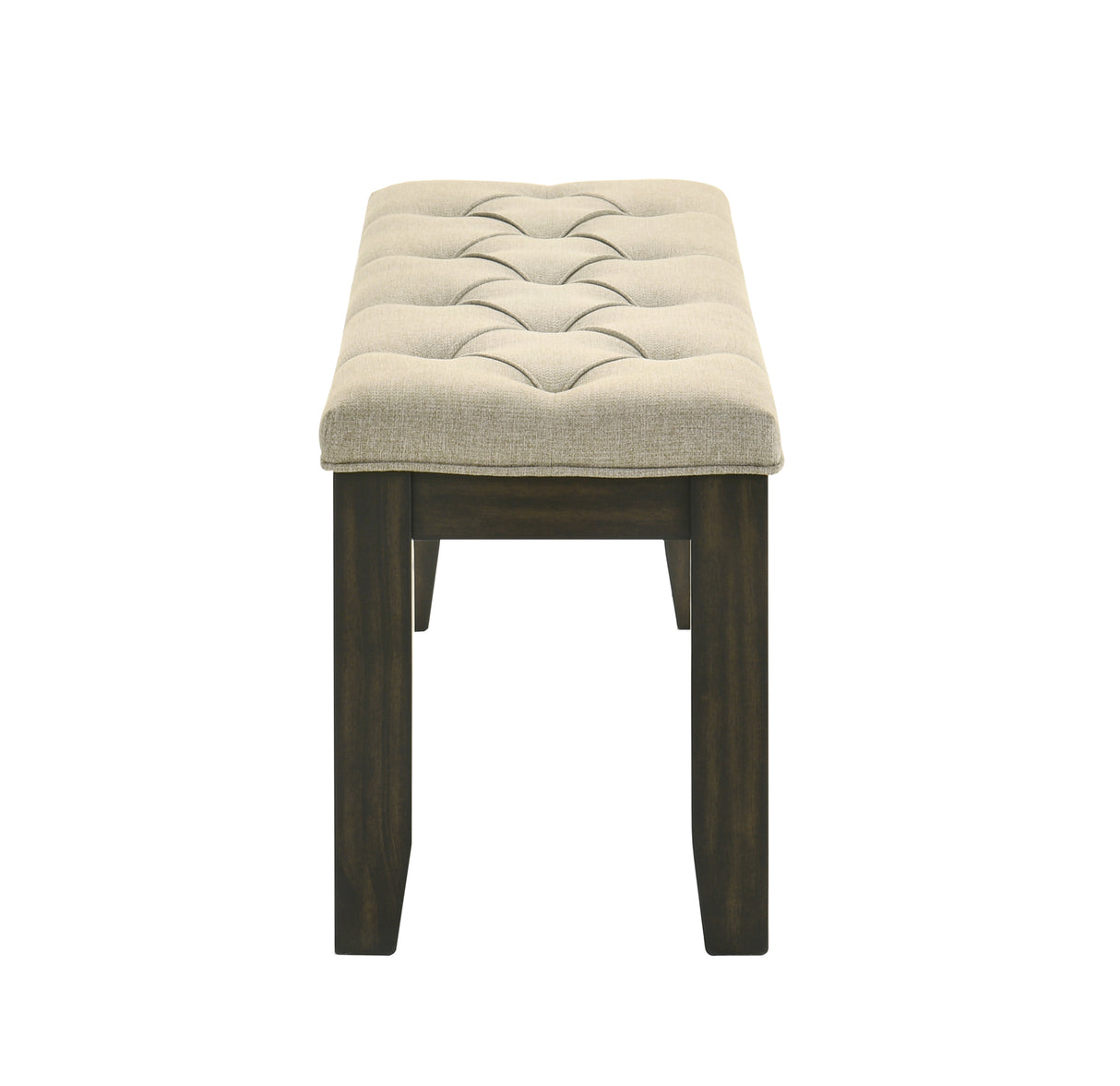 Herbert Espresso/Beige Dining Bench from Crown Mark - Luna Furniture