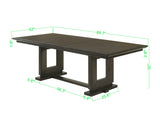 Herbert Espresso Extendable Dining Table from Crown Mark - Luna Furniture