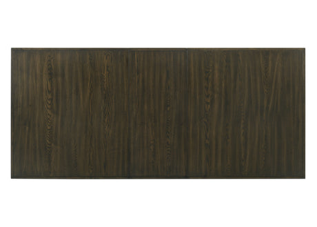 Herbert Espresso/Beige Extendable Dining Set from Crown Mark - Luna Furniture