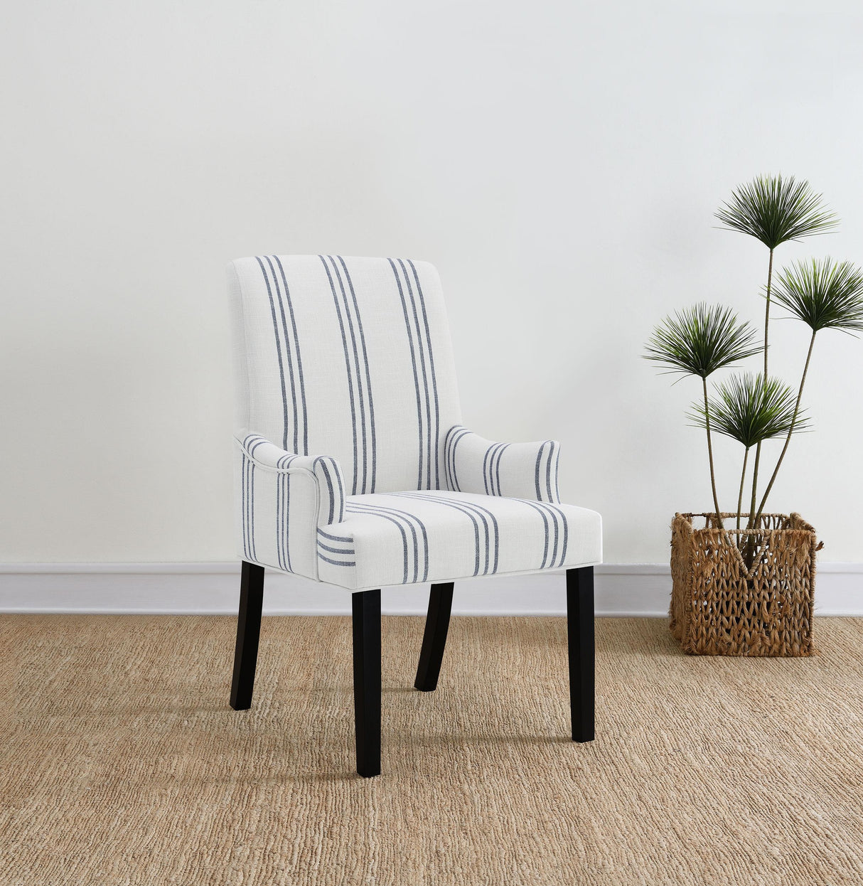 Herran Beige Upholstered Dining Side Chair from Coaster - Luna Furniture