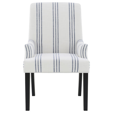 Herran Beige Upholstered Dining Side Chair from Coaster - Luna Furniture