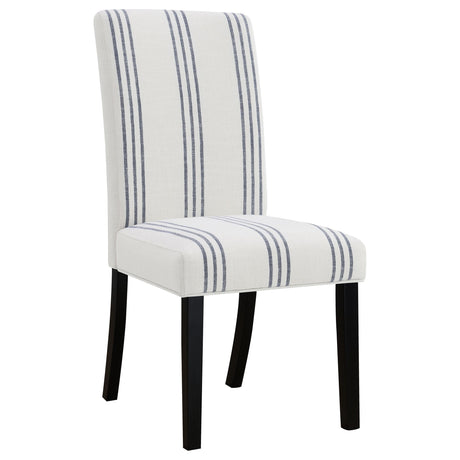 Herran Beige Upholstered Dining Side Chair, Set of 2 from Coaster - Luna Furniture