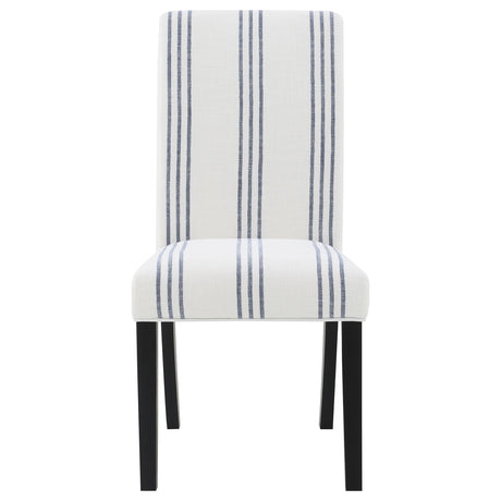 Herran Beige Upholstered Dining Side Chair, Set of 2 from Coaster - Luna Furniture