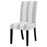 Herran Beige Upholstered Dining Side Chair, Set of 2 from Coaster - Luna Furniture