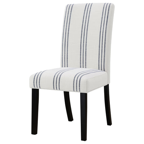 Herran Beige Upholstered Dining Side Chair, Set of 2 from Coaster - Luna Furniture