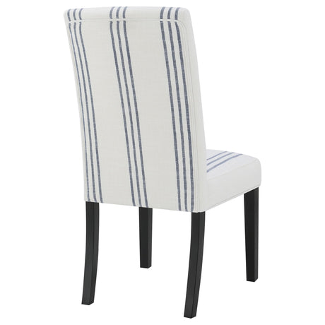 Herran Beige Upholstered Dining Side Chair, Set of 2 from Coaster - Luna Furniture