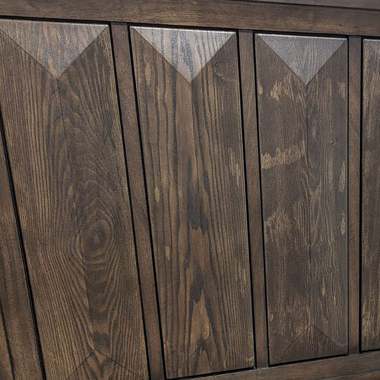 Hexham Espresso Queen Panel Bed from Furniture of America - Luna Furniture