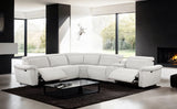 Hieronimus 2-Piece Light Gray Power Sectional from Furniture of America - Luna Furniture