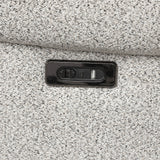 Hieronimus 2-Piece Light Gray Power Sectional from Furniture of America - Luna Furniture