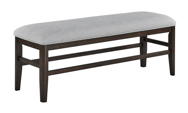 Higgins Dark Oak Bench