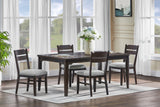 Higgins Dark Oak Dining Set from Crown Mark - Luna Furniture