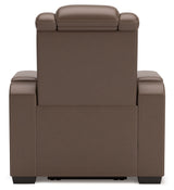 High Impact Tobacco Power Recliner from Ashley Furniture - Luna Furniture