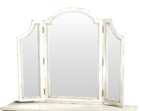 Highland Park Cathedral White 3-Piece Vanity Set from Steve Silver - Luna Furniture