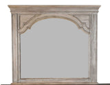 Highland Park Mirror, Waxed Driftwood (Mirror Only) from Steve Silver - Luna Furniture