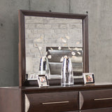 Hinwitz Espresso Mirror (Mirror Only) from Furniture of America - Luna Furniture