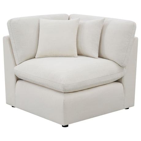 Hobson Ivory 6-piece Upholstered Modular Sectional Sofa from Coaster - Luna Furniture