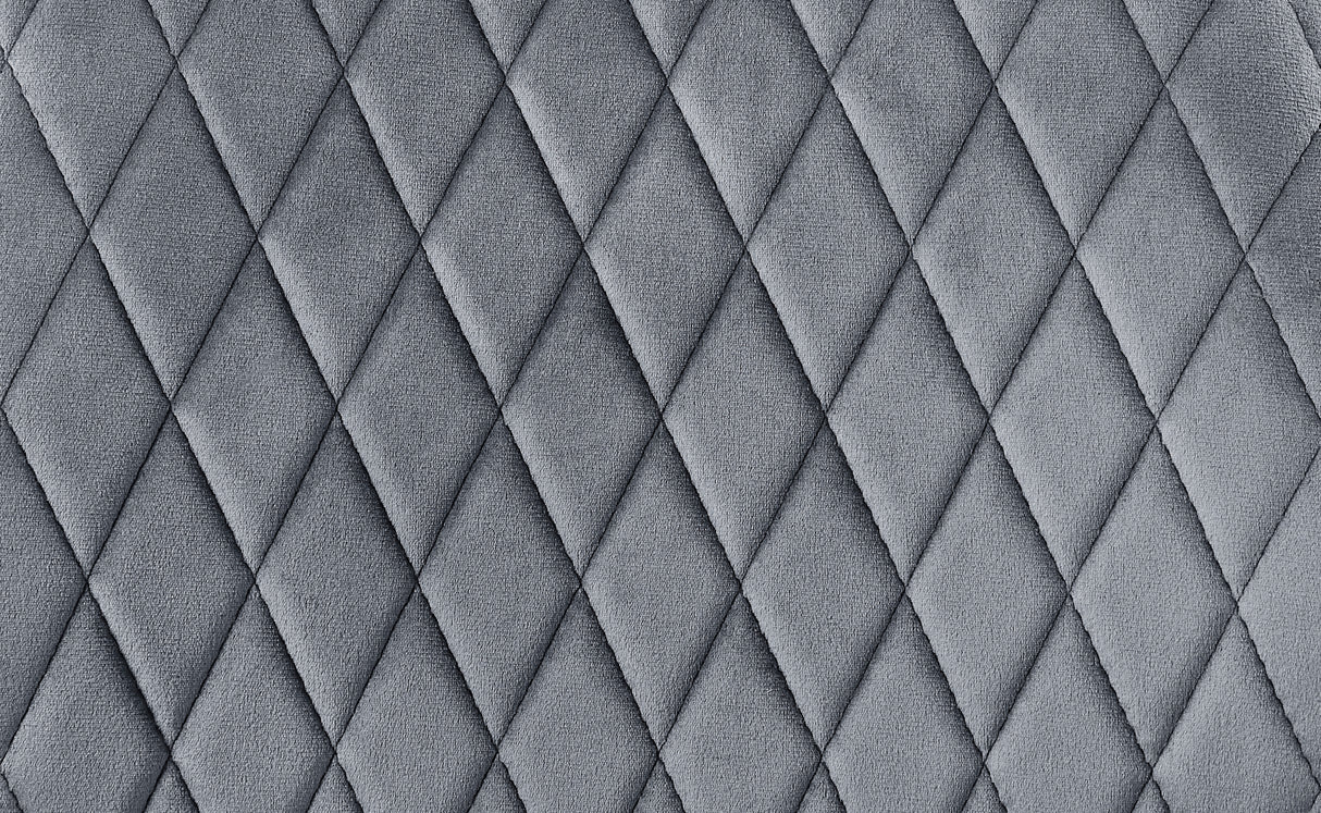 Hollis White/Dark Gray Stone Top Dining Set from Homelegance - Luna Furniture