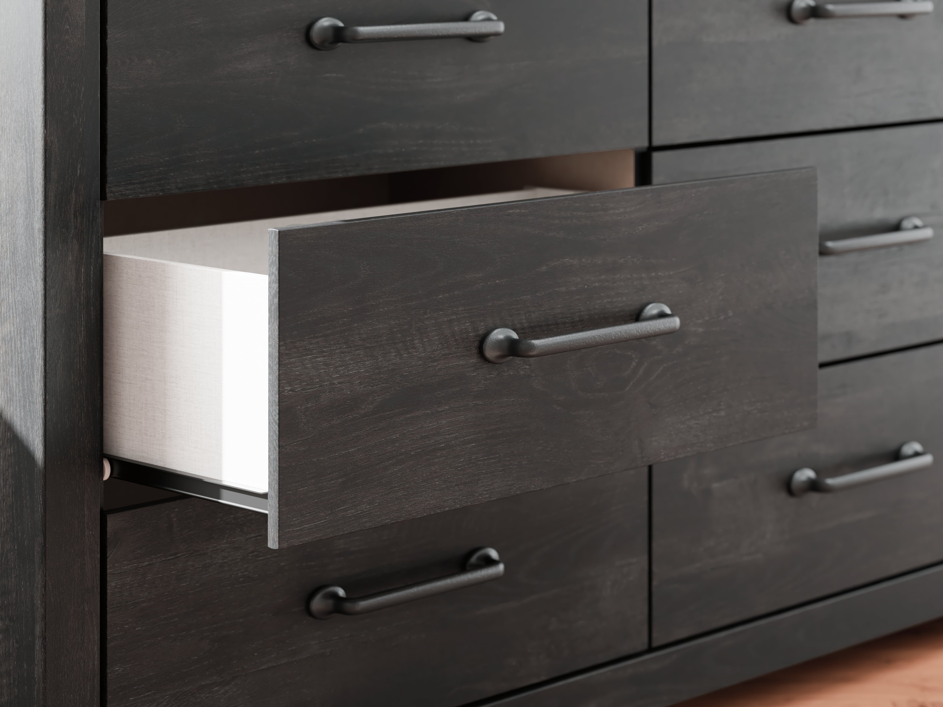 Ashley Hollivern Dark Gray Dresser – Luna Furniture