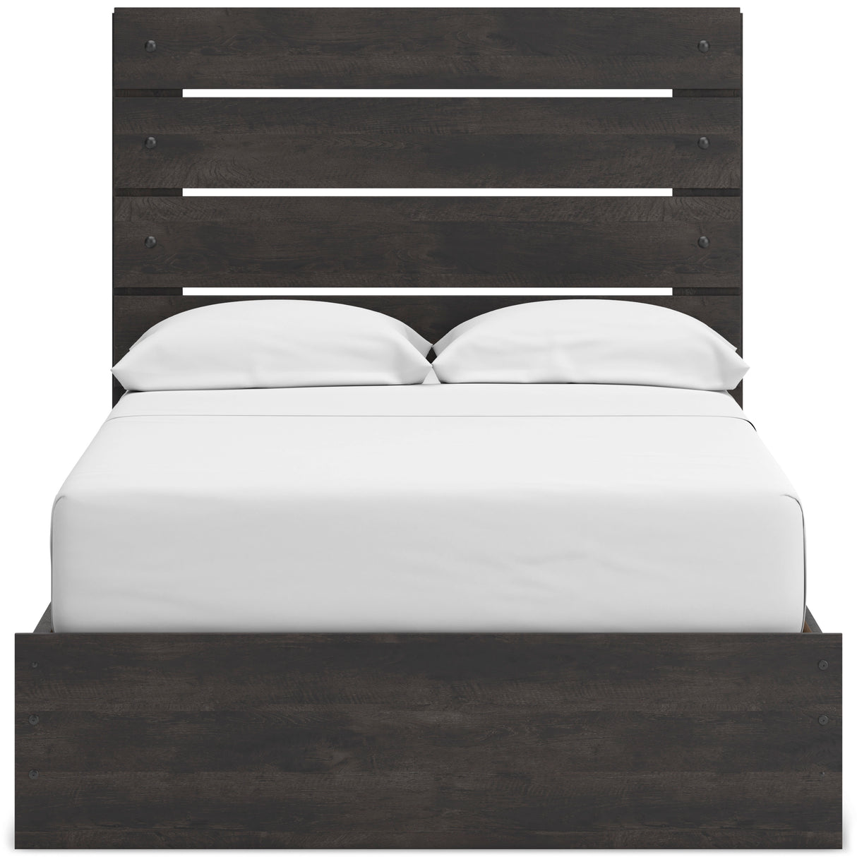 Hollivern Dark Gray Storage Panel Bedroom Set from Ashley - Luna Furniture