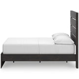 Hollivern Dark Gray Storage Panel Bedroom Set from Ashley - Luna Furniture