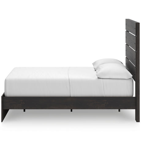 Hollivern Dark Gray Storage Panel Bedroom Set from Ashley - Luna Furniture
