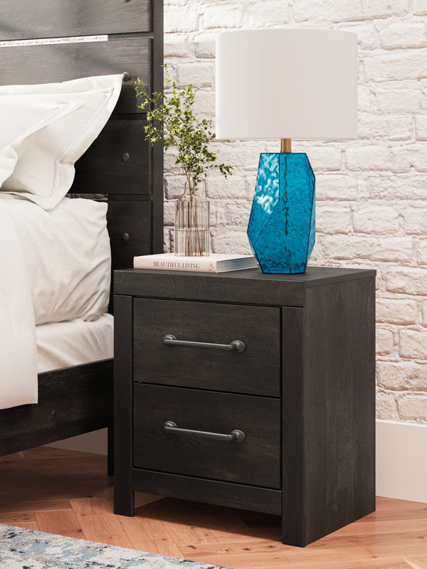 Hollivern Dark Gray Nightstand