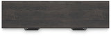 Hollivern Full Panel Bed with Storage with Dresser and Nightstand in Dark Gray from Ashley - Luna Furniture