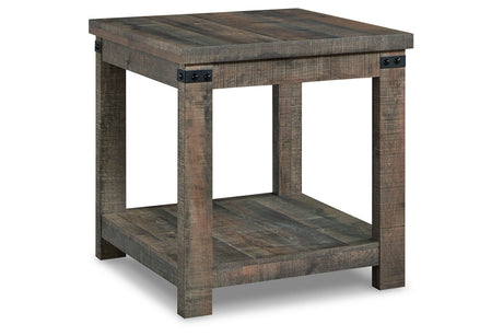 Hollum Rustic Brown Lift-top Coffee Table and 2 End Tables from Ashley - Luna Furniture