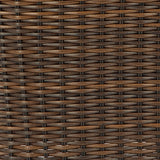 Horizon Hall Brown/Green Outdoor Ottoman with Cushion from Ashley Furniture - Luna Furniture