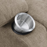 Houston Camel Upholstered Power Lift Recliner Chair from Coaster - Luna Furniture