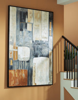 Howford Brown/Black/Gray Wall Art from Ashley Furniture - Luna Furniture