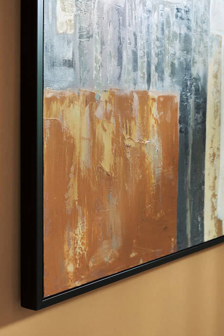 Howford Brown/Black/Gray Wall Art from Ashley Furniture - Luna Furniture