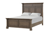 Huddersfield Dark Walnut Queen Panel Bed from Furniture of America - Luna Furniture