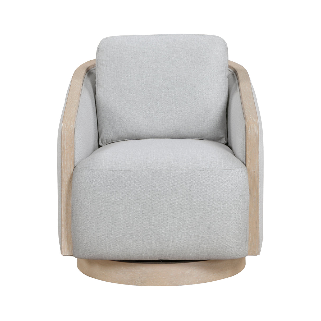 Hugo Gray Swivel Chair from Homelegance - Luna Furniture