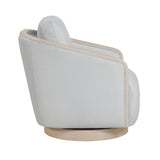 Hugo Gray Swivel Chair from Homelegance - Luna Furniture