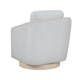 Hugo Gray Swivel Chair from Homelegance - Luna Furniture