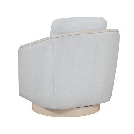 Hugo Gray Swivel Chair from Homelegance - Luna Furniture