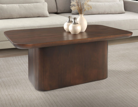 Hunter 48″ Solid Wood Coffee Table from Steve Silver - Luna Furniture