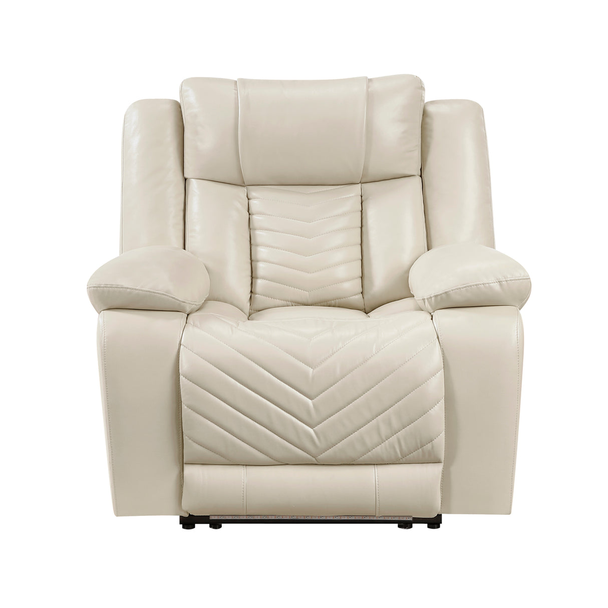 Huron Beige Power Double Reclining Living Room Set from Homelegance - Luna Furniture