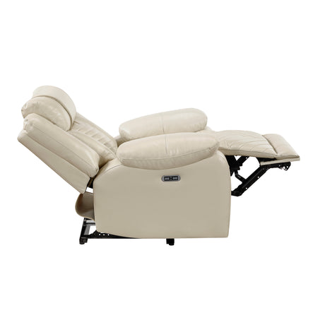 Huron Beige Power Double Reclining Living Room Set from Homelegance - Luna Furniture