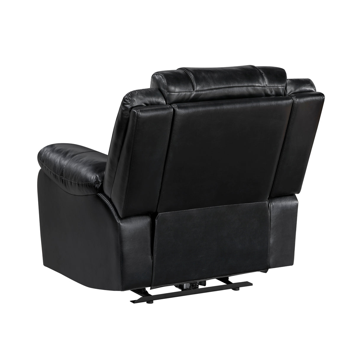 Huron Black Power Reclining Chair from Homelegance - Luna Furniture