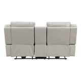 8457GRY*2PW 2pc Set: Sofa, Love (Power) from Homelegance - Luna Furniture