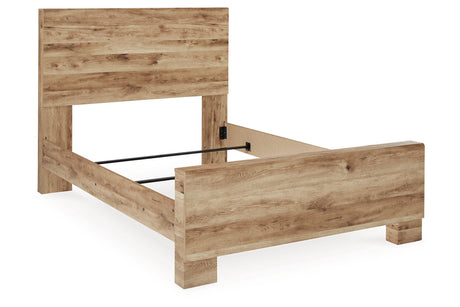 Hyanna Tan Brown Full Panel Bed from Ashley - Luna Furniture